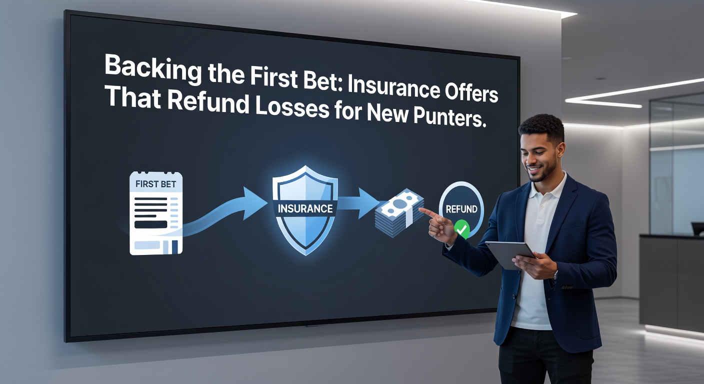 Chart showing growth in first bet insurance uptake among new bettors, with bars rising through 2025-2026