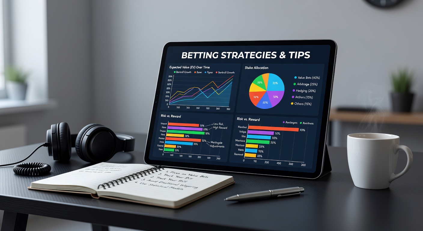 A close-up view of a betting slip being analyzed alongside odds charts and calculators, symbolizing strategic planning in sports wagering