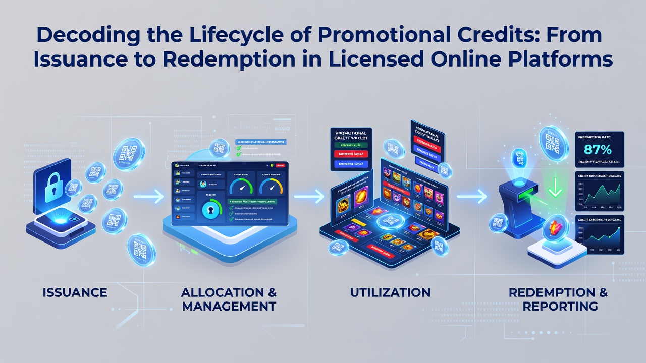 Flowchart illustrating credit activation, usage monitoring, and compliance checkpoints within licensed platform dashboards