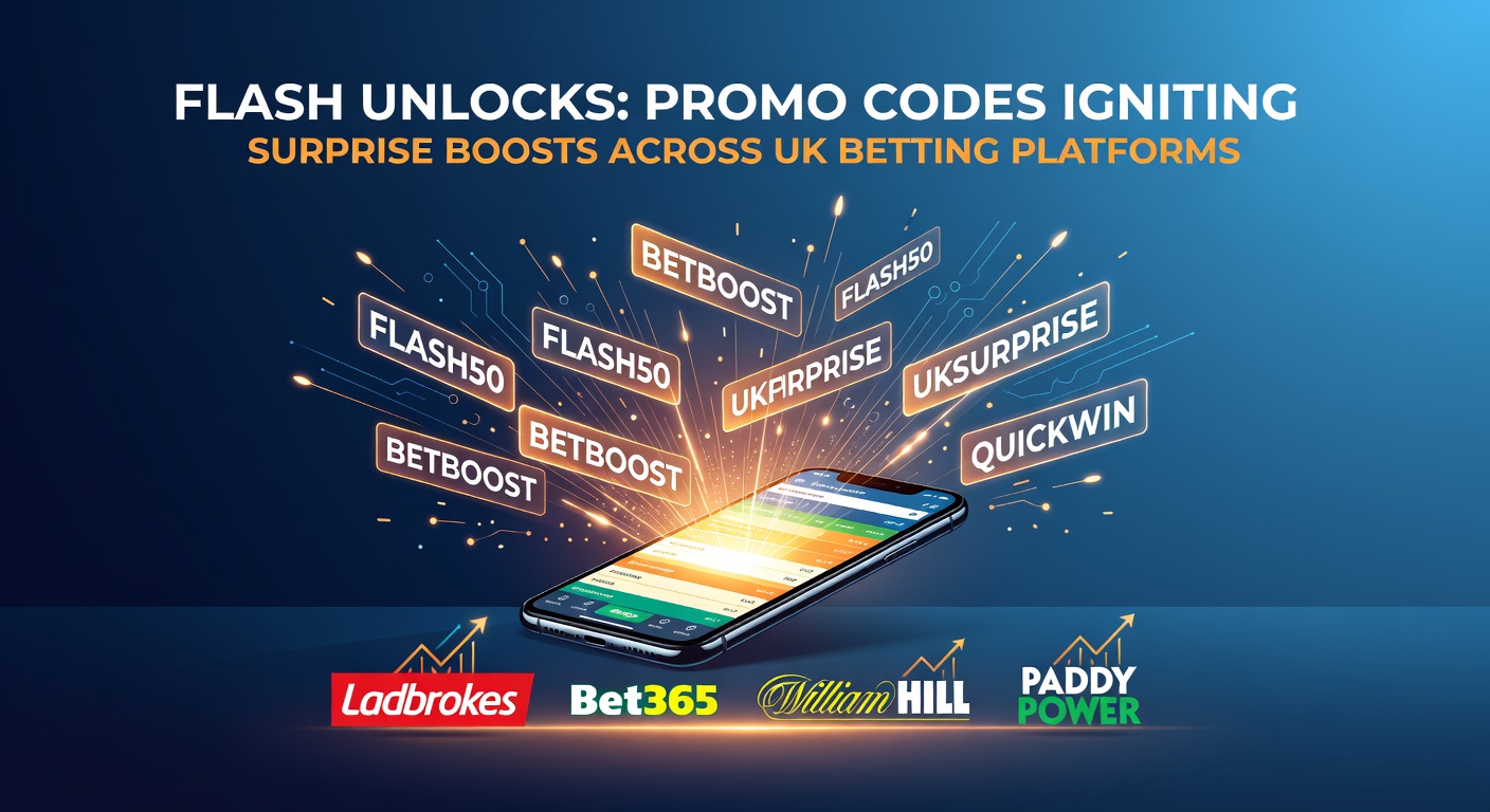 Vibrant display of a mobile betting app showing a flash promo code unlocking boosted odds on a football match