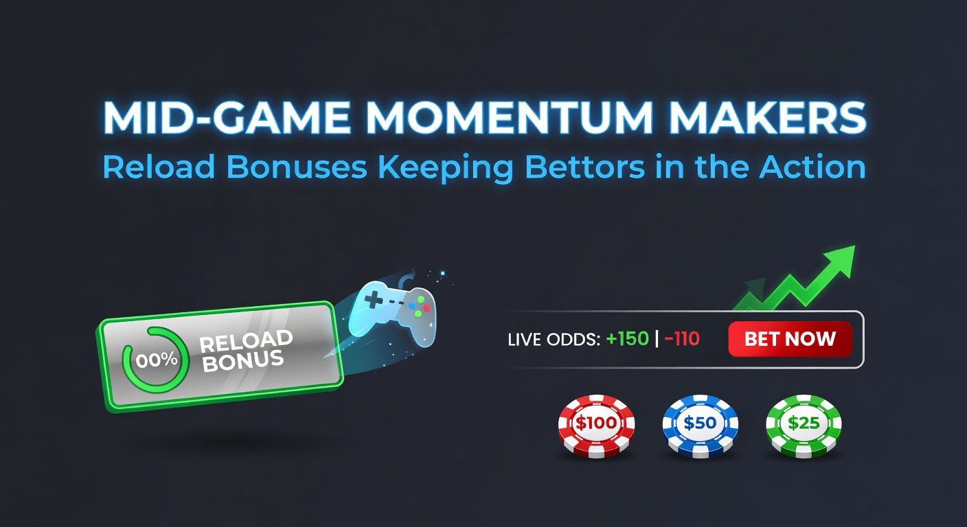 Graph showing reload bonus retention rates and deposit spikes during live sports events, with overlaid sportsbook logos