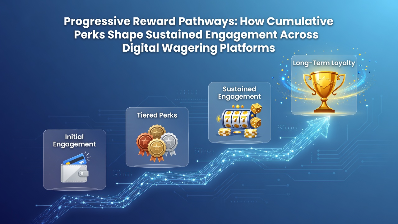 Visual representation of tiered reward pathways showing progression from basic to premium perks across digital wagering interfaces